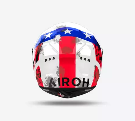 Mp-kypärä Airoh connor nation takaa - MC integralhjälmar - 57-230235 - 2