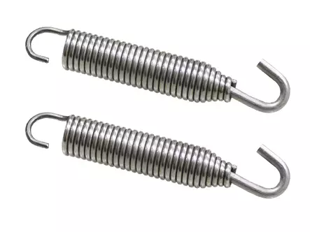 Avgasfjäder 2st 70mm - Motocross avgasssystem fjäder - 395-02015 - 1