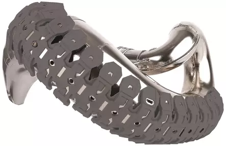 Polisport Armadillo avgasskydd 2T, Nardo Grå - Motocross tillbehör - 179-8469200005 - 1