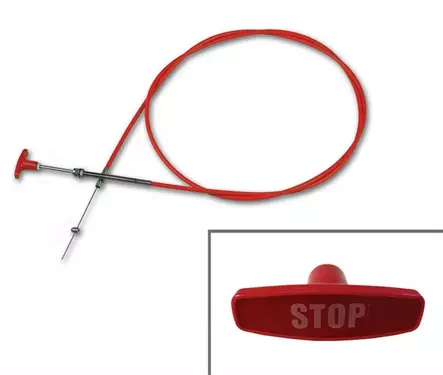 Stoppkabel 1,5m - Släckningskablar - 127-1-31505 - 1