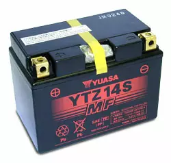 YUASA batteri YTZ14S (FA) Factory sealed - Yuasan batteri - 14-235 - 2