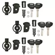 Security Lock key set for 5 cases, including bush - MC Väskor tillbehör - 322-SL105 - 1