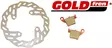 GOLDFREN Bromsbelägg 165 Ceramic carbon AD - Motocross bromsbelägg - 48-12-165 - 1