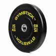 Gymstick Bumper Plate 5-25kg - Skivstänger och viktskivor - GSBP-5 - 5