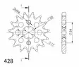 Supersprox / JT Front sprocket 1264.15 - MC Framdrev - 27-1-1264-15 - 1