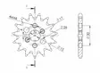 Supersprox / JT Front sprocket 252.15 - MC Framdrev - 27-1-252-15 - 1
