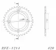 Supersprox / JT Rear sprocket 1214.45 - MC Bakdrev - 27-2-1214-45 - 1