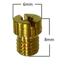 Huvudmunstycke, # 115 , Rund liten, M5, Passar för: Keihin - Munstycks - 302-0303-115 - 1