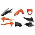 Polisport kit enduro w/ mask EXC/EXCF (17-19) Orange/black - Motocross plastsats - 178-90885 - 1