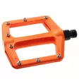 Pedal 9/16" Cavo MTB/BMX, polyamid, orange, utbytbara dubbar - MTB pedaler - 47-145 - 1