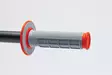 Renthal Grips Duallayer Diamond Half Waffle Orange - MC Handtags - 455-G155 - 1
