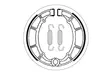 SBS Bromssko 2065 - MC Bromsskor - 23-2065 - 2