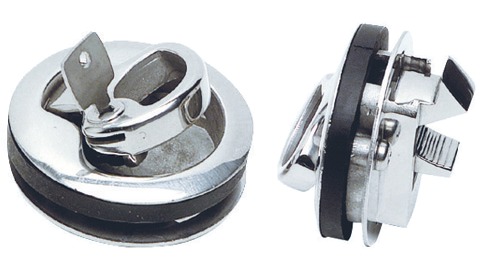 SS hatch handle with door stop - Däcksbeslag och tillbehör - M38-147-05 - 1