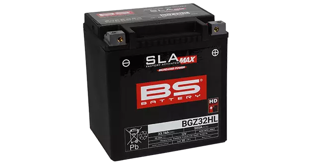 BS Battery BGZ32HL (FA) SLA MAX - Sealed & Activated - BS batteri - 140-300935 - 1