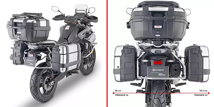 Givi Specific pannier holder for MONOKEY® side-cases - MC Väskhållare - 322-PL9225 - 1