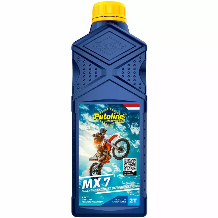 Putoline MX7 Motorolja 1L - 2T Motoroljor - 554-70275 - 1