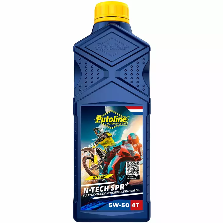 Putoline N-Tech SPR+ 5W-50 Motorolja 1L - 4-T Motoroljor - 554-74405 - 1