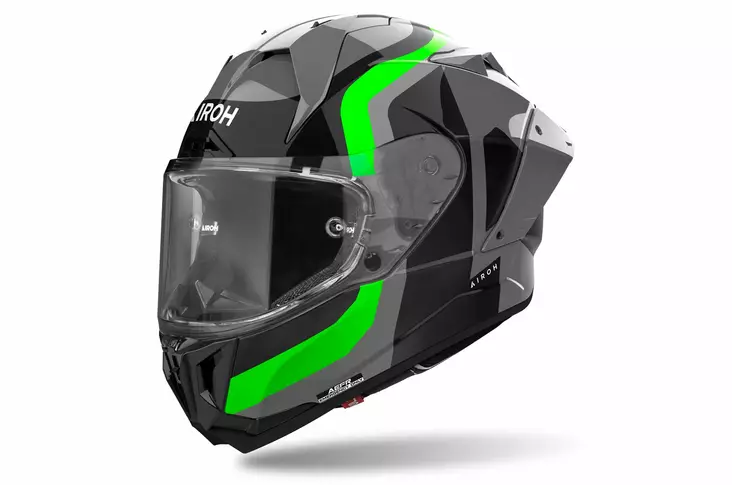 MC-hjälm Airoh GP 800 Competition, glansig grön - MC integralhjälmar - 57-25065 - 1