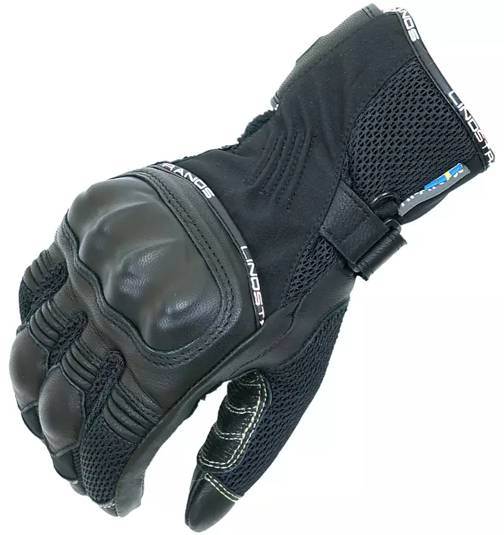 Handskar Lindstrands Aerate, svart - MC handskar - 720-51810000-05 - 1