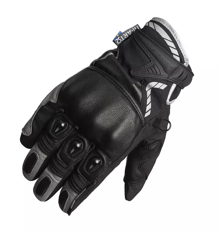 MC handskar Lindstrands Knock, svart - MC handskar - 720-65060009-05 - 1