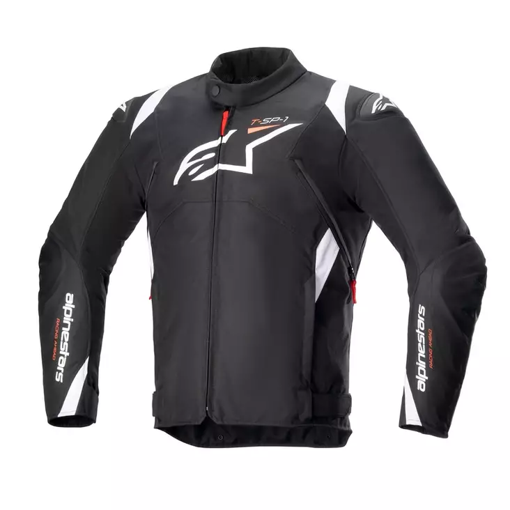 Alpinestars jacka T-SP 1 v2, vattentät, svart/vit - MC jackor - D489275 - 1