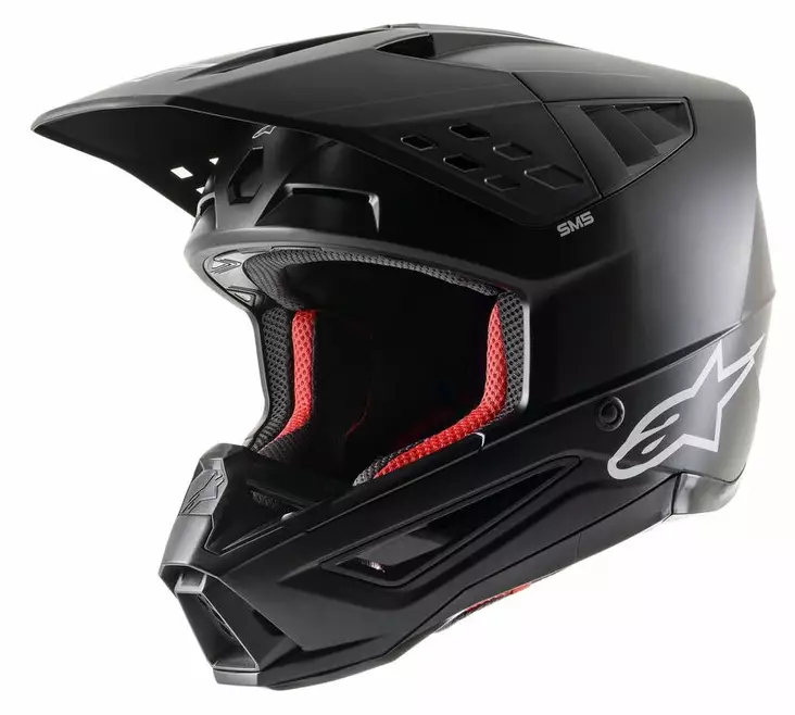 Alpinestars Hjälm S-M5 Mattsvart XS - Crosshjälmar - D327695 - 2