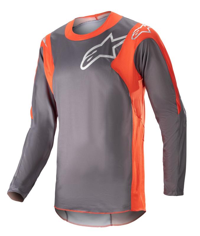 Alpinestars crosströja Racer Hoen Grå/Hot Orange - Crosströjor - D437755 - 2