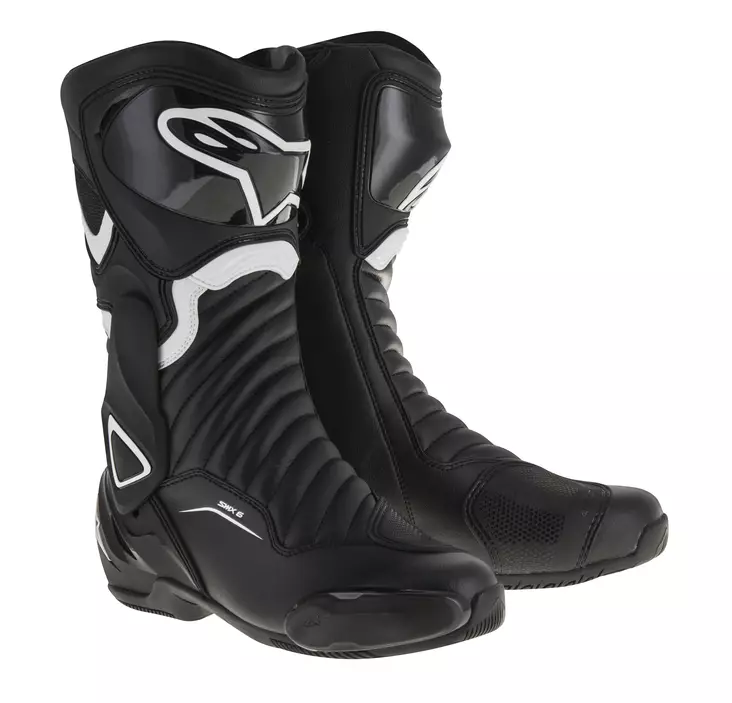 Alpinestars MC-Stövlar SMX-6 V2, svart/vit - MC stövlar och skor - D205695 - 2