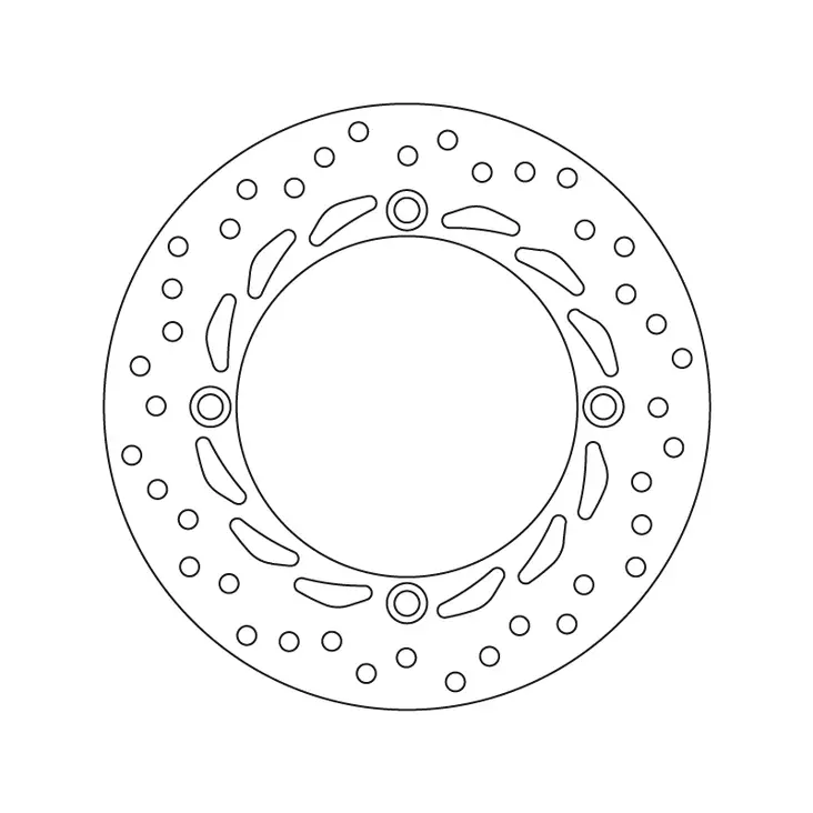 Brembo Bromsskiva Serie Oro - MC Bromsskivor - 232-68B407A5 - 1