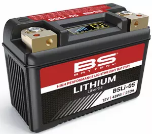 BS Battery BSLI-05 Lithiumbatteri - BS batteri - 140-360105 - 1