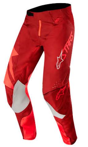 Crossbyxa Alpinestars Techstar, röd/vinröd - Crossbyxor - D247725 - 1