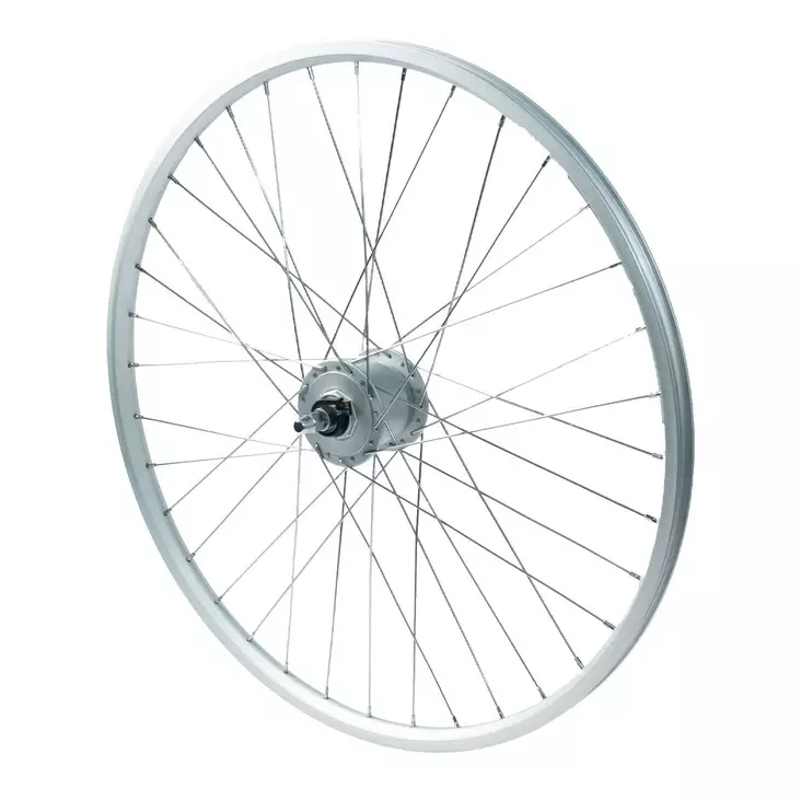 Framhjul 26" 18-559 Shimano navdynamo, Alex Ace 17, dubbelbottnad, aluminium, 36r - Fälgar fram 26"/559 - 59025 - 2