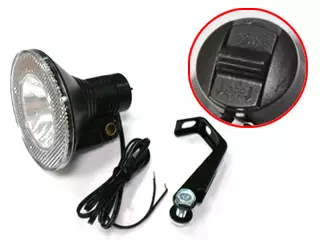 Framlampa CAVO, halogen, navdynamo - Lyktor och delar - 15-095 - 1