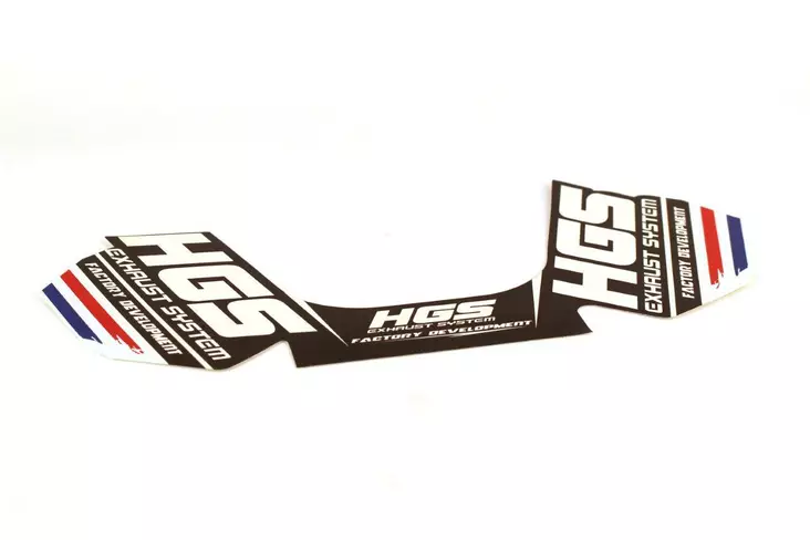 HGS Dekal för ljuddämpare 4T - Motocross avgasrörsskydd - 46-62-915 - 1