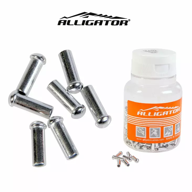 Wireända ALLIGATOR, 2mm, 300st/förp - Bromsvajrar - 62585 - 1