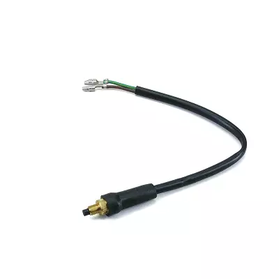 Bromsljuskontakt, Universal, M6 x 0,8 , kabel 24cm, (Handtags-modell) - Ljusväxlare och brytare - 307-3125 - 1