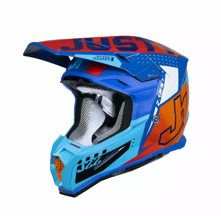 Just1 Crosshjälm J-22 F Falcon Orange/Blå - Crosshjälmar - 604-230015 - 1