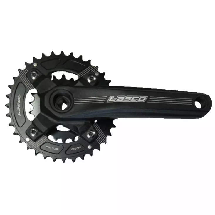 Vevparti LASCO 36/22, 170 mm, alu, fyrkant, svart - Pedalvevspar - 69505 - 1