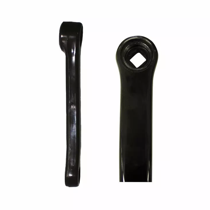 Vevarm vänster 170mm, stål, svart, diamond - Pedalvevar - 60315 - 1