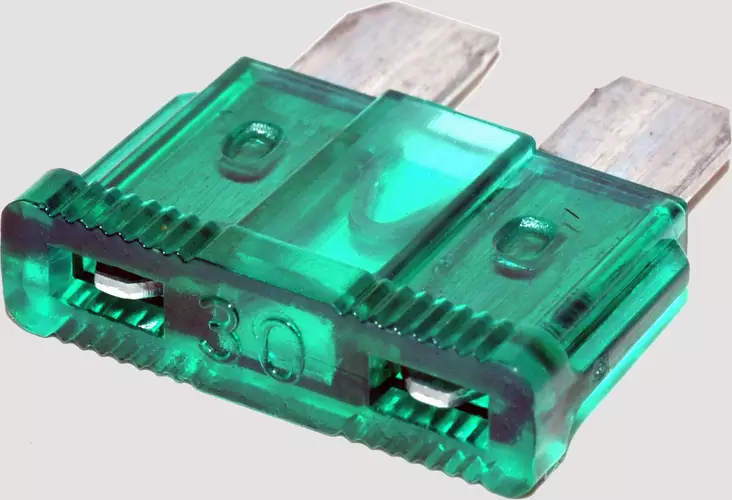 Säkring modell flat 30 A 10st - MC Säkringar - 9-3-3815 - 1