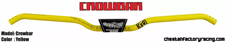 CFR Crow Styre Banana Gul - Snöskoter styren - 928-1004-05 - 1