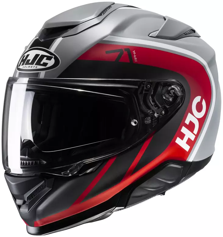 Motorcykelhjälm HJC RPHA 71 Mapos, svart/röd MC1SF - MC integralhjälmar - 630-23015 - 1