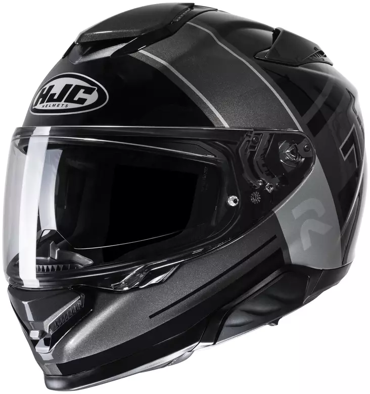 Motorcykelhjälm HJC RPHA 71 Zecha, svart/grå MC5 - MC integralhjälmar - 630-23025 - 1