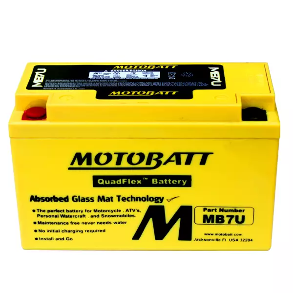 MOTOBATT batteri MB7U Factory sealed - Motorbatt batteri - 14-505 - 1
