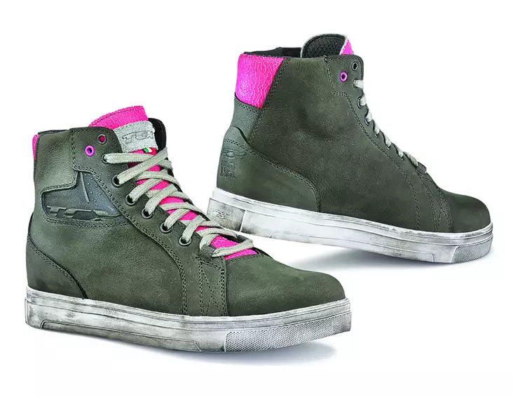TCX Stövel Street Ace Lady WP Grå/Pink 35 - MC stövlar och skor - 65-1707-35 - 1