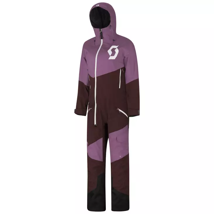 Skoteroverall Scott Back-X Dryo Dam, vinröd/rosa - Skoteroveraller - 623-2125 - 1
