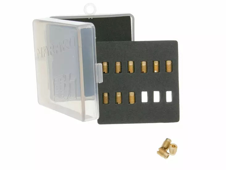 Naraku Munstycks-sortiment, #50 - #72 (12 st), Passar för: Gurtner - Munstycks - 302-0085 - 1