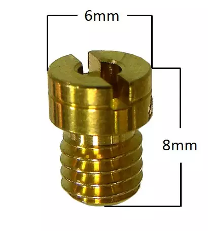 Huvudmunstycke, # 115 , Rund liten, M5, Passar för: Keihin - Munstycks - 302-0303-115 - 1