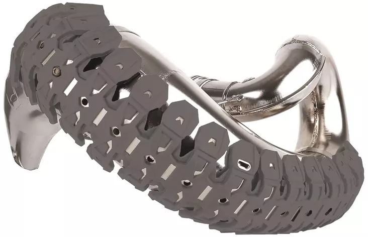 Polisport Armadillo avgasskydd 2T, Nardo Grå - Motocross tillbehör - 179-8469200005 - 1