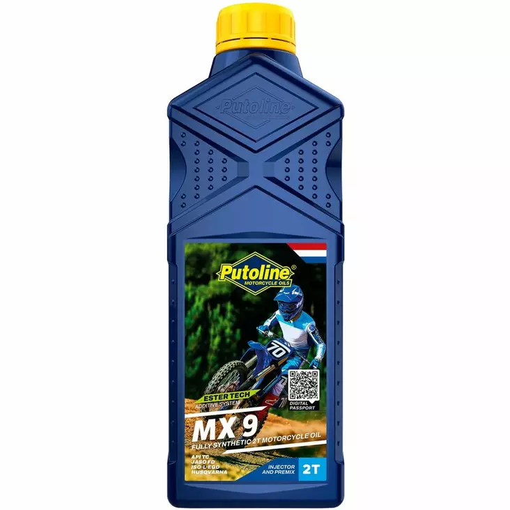 Putoline MX9 Motorolja 1L - 2T Motoroljor - 554-70695 - 2